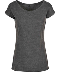 Build Your Brand Basic BB013 Women's wide neck tee