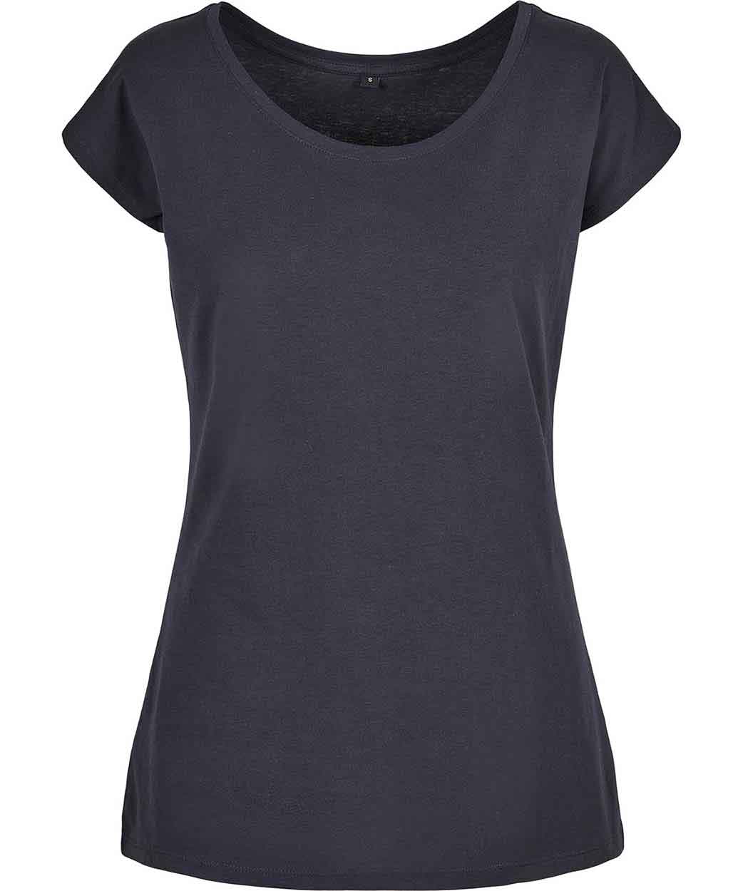 Build Your Brand Basic BB013 Women's wide neck tee