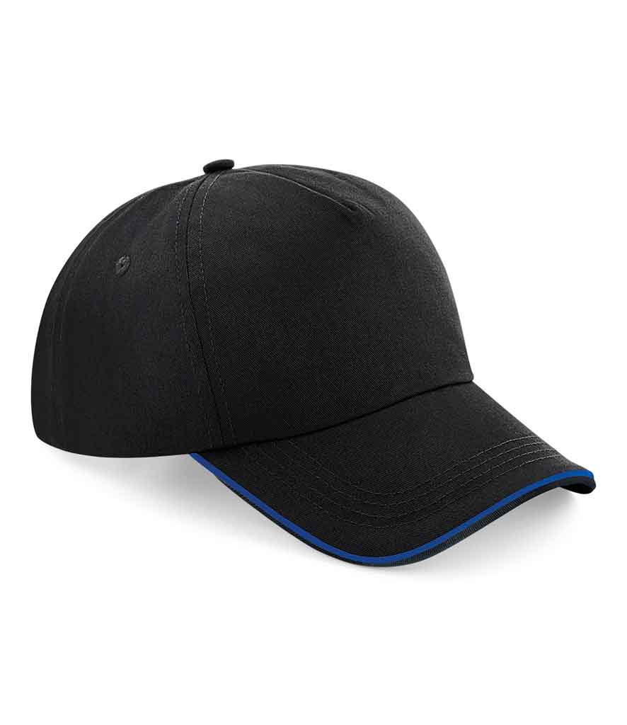 Beechfield BC25C Authentic 5-panel cap - piped peak