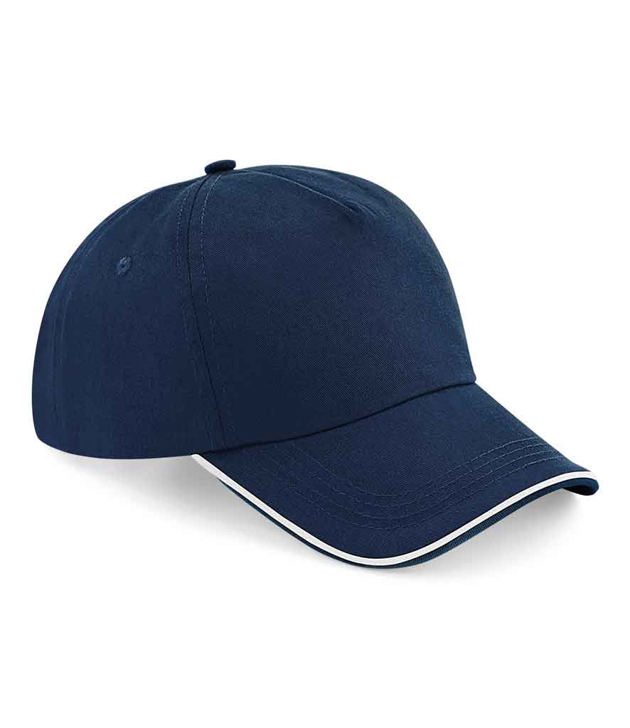 Beechfield BC25C Authentic 5-panel cap - piped peak
