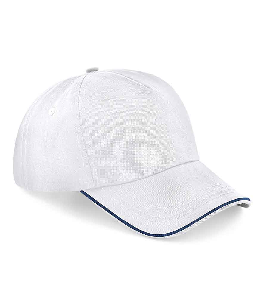 Beechfield BC25C Authentic 5-panel cap - piped peak