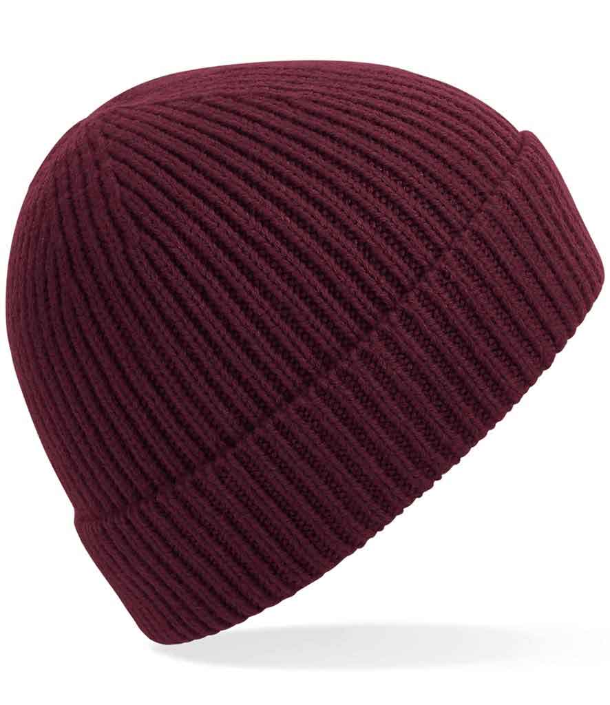 Beechfield BC380 Engineered knit ribbed beanie