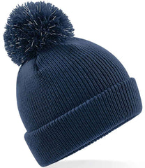 Beechfield B406B Junior reflective bobble beanie