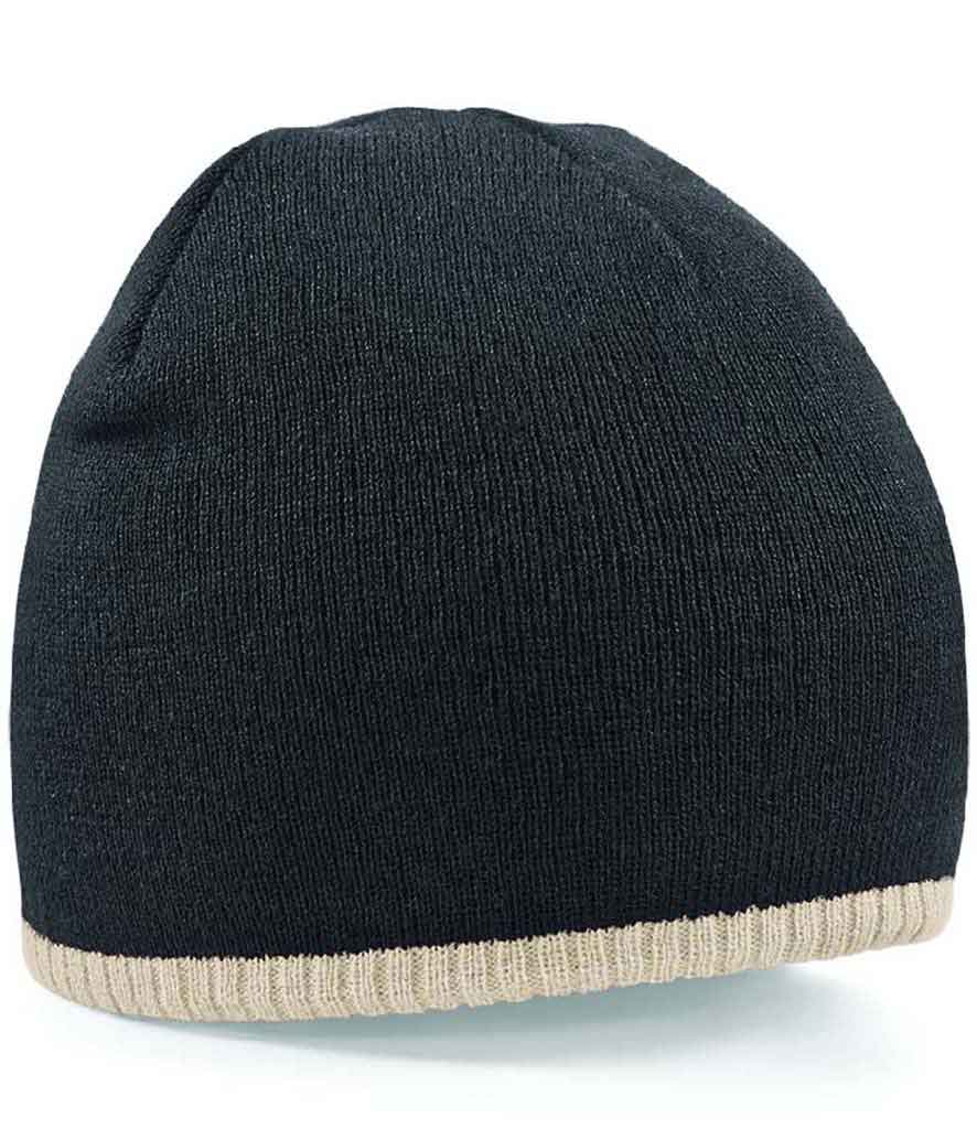 Beechfield BB44C Two-Tone Acrylic Knitted Beanie