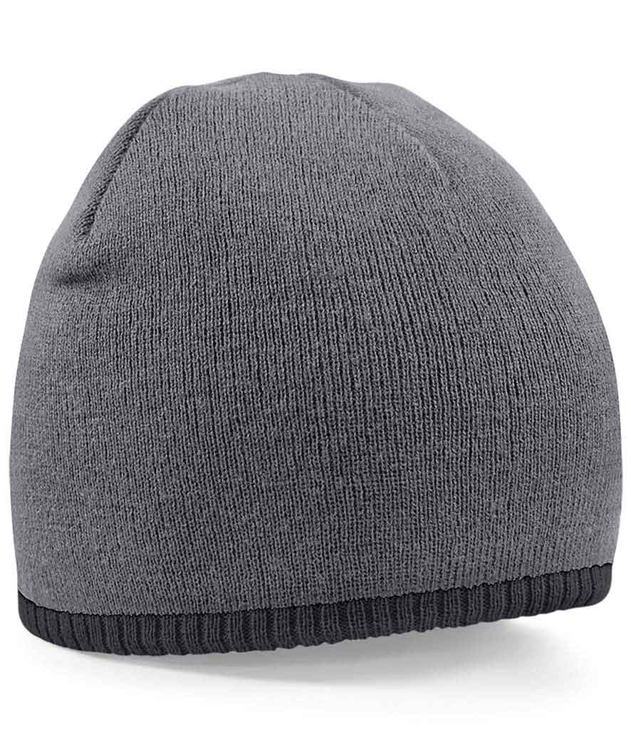 Beechfield BB44C Two-Tone Acrylic Knitted Beanie