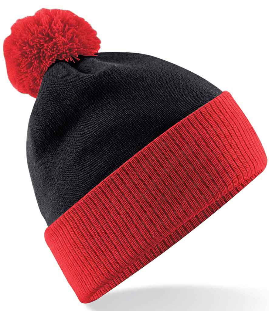 Beechfield BB451 Snowstar Duo Two-Tone Beanie