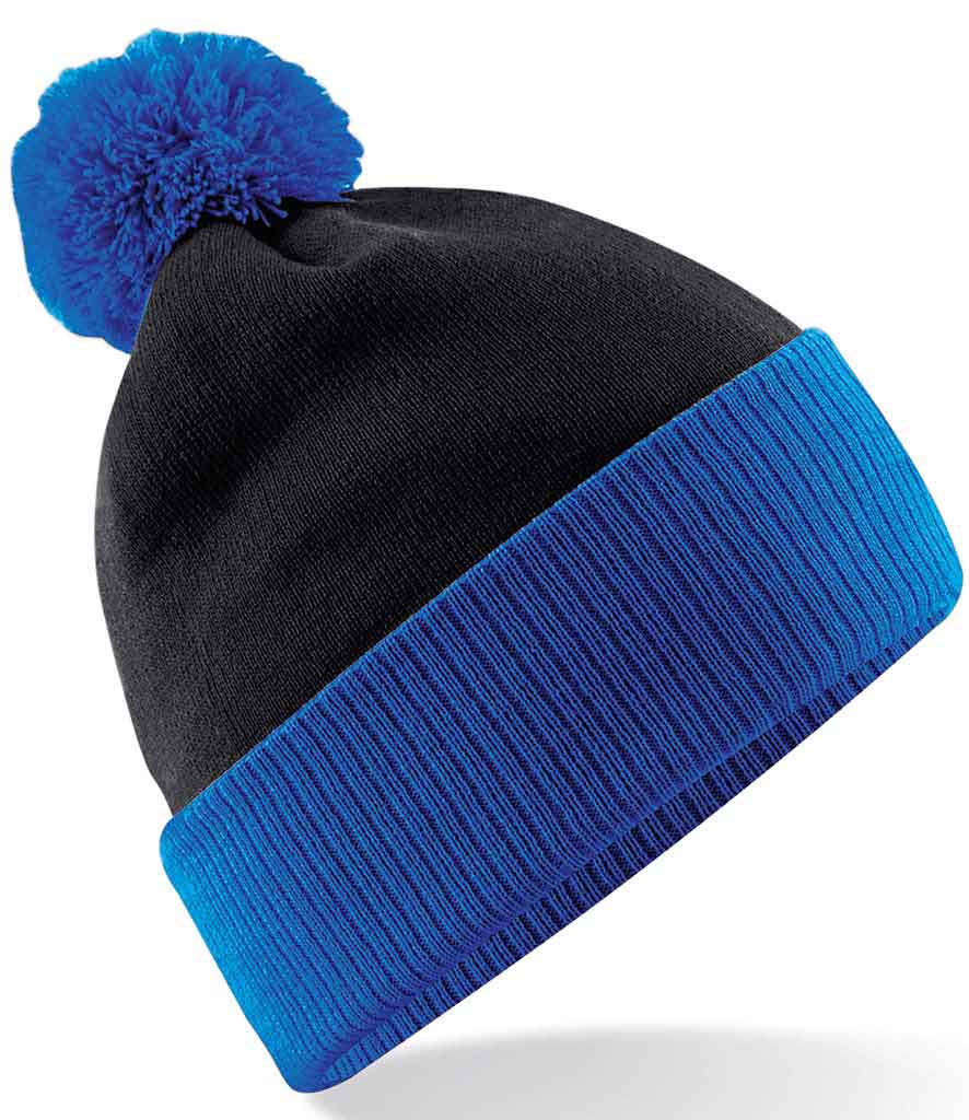 Beechfield BB451 Snowstar Duo Two-Tone Beanie