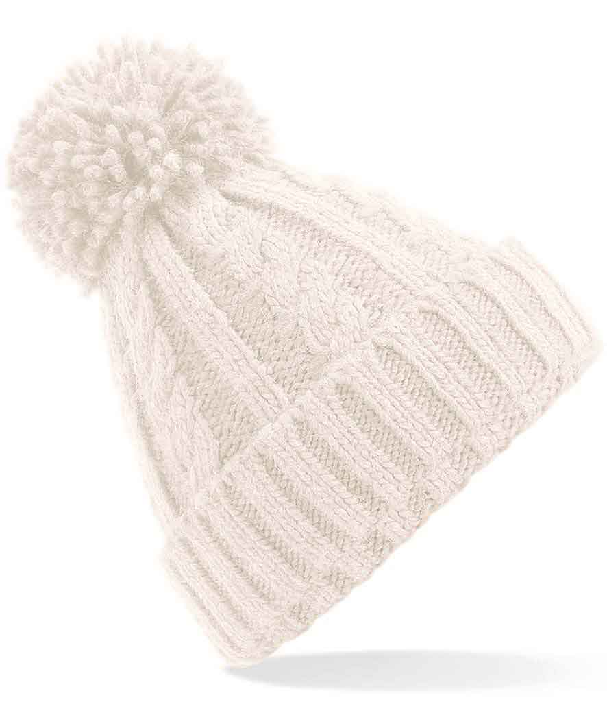 Beechfield BC480 Cable knit melange beanie