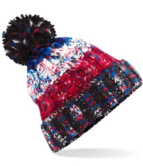 Beechfield BC486 Corkscrew pom pom beanie