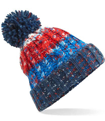 Beechfield BC486 Corkscrew pom pom beanie