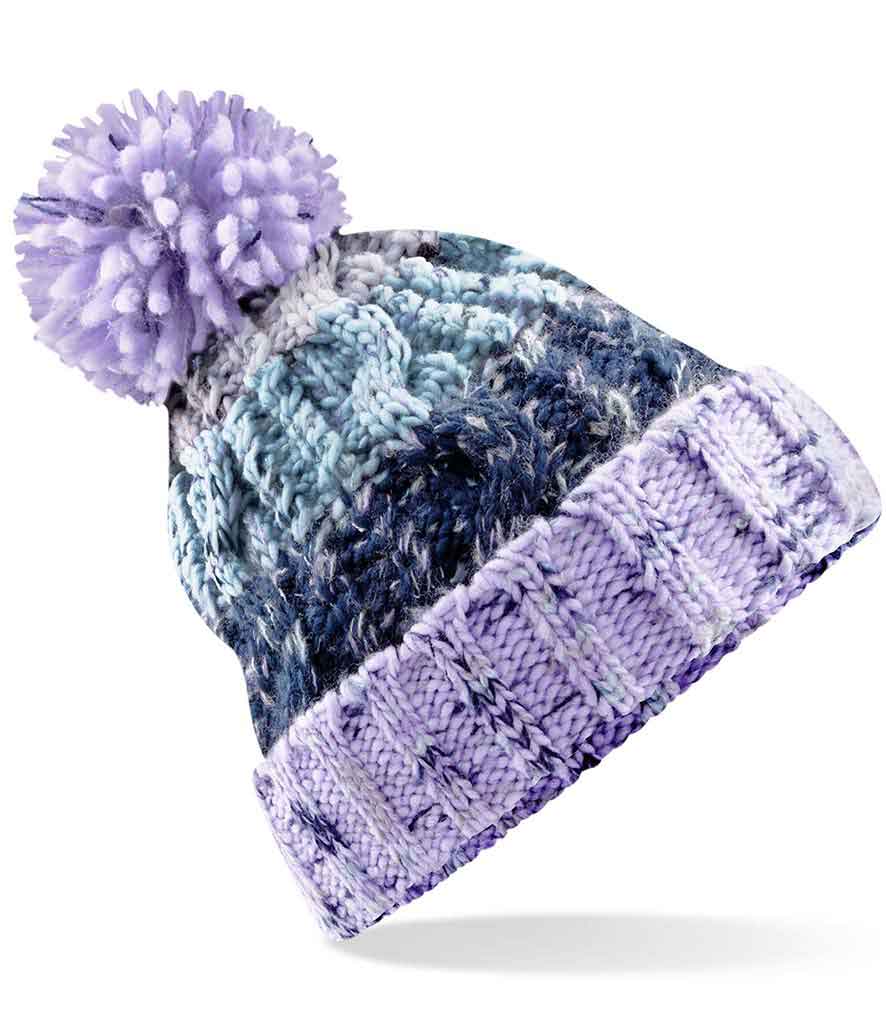 Beechfield BC486 Corkscrew pom pom beanie