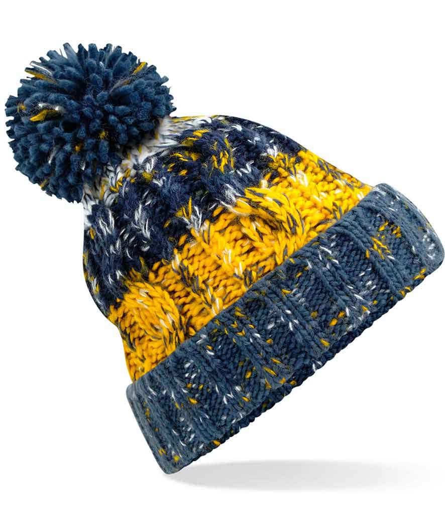 Beechfield BC486 Corkscrew pom pom beanie