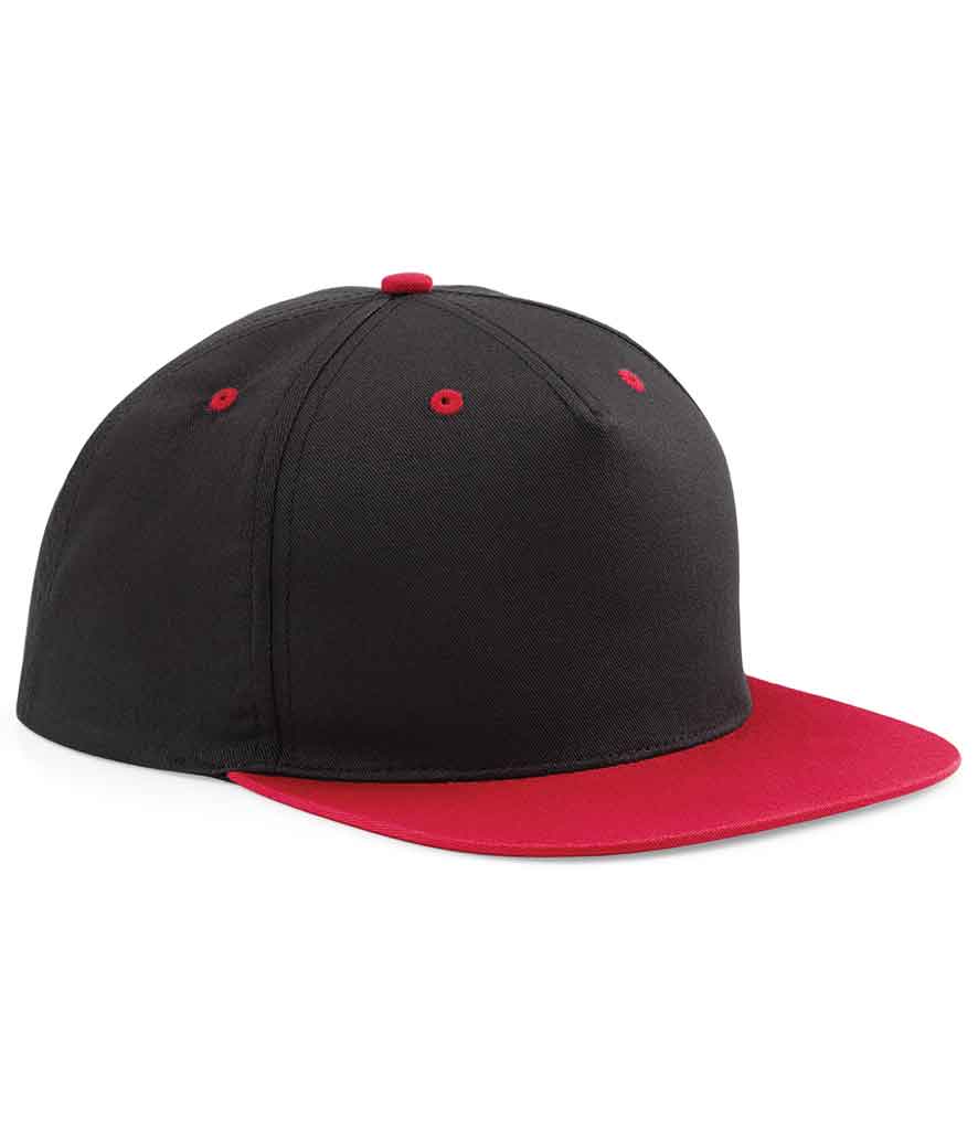 Beechfield B610C 5-panel contrast snapback