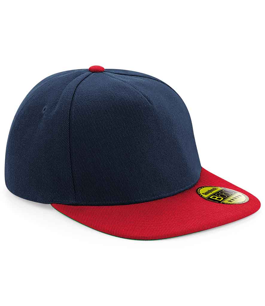Beechfield BB660 Original Flat Peak Snapback Cap