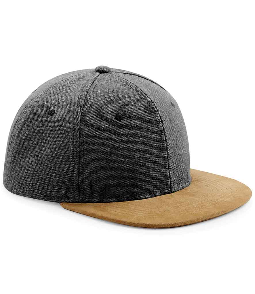 Beechfield BC668 Suede peak snapback