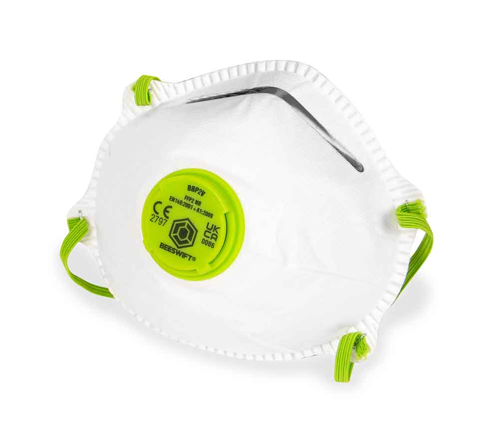 Beeswift BBP2V Beeswift Mask Valved Box 10
