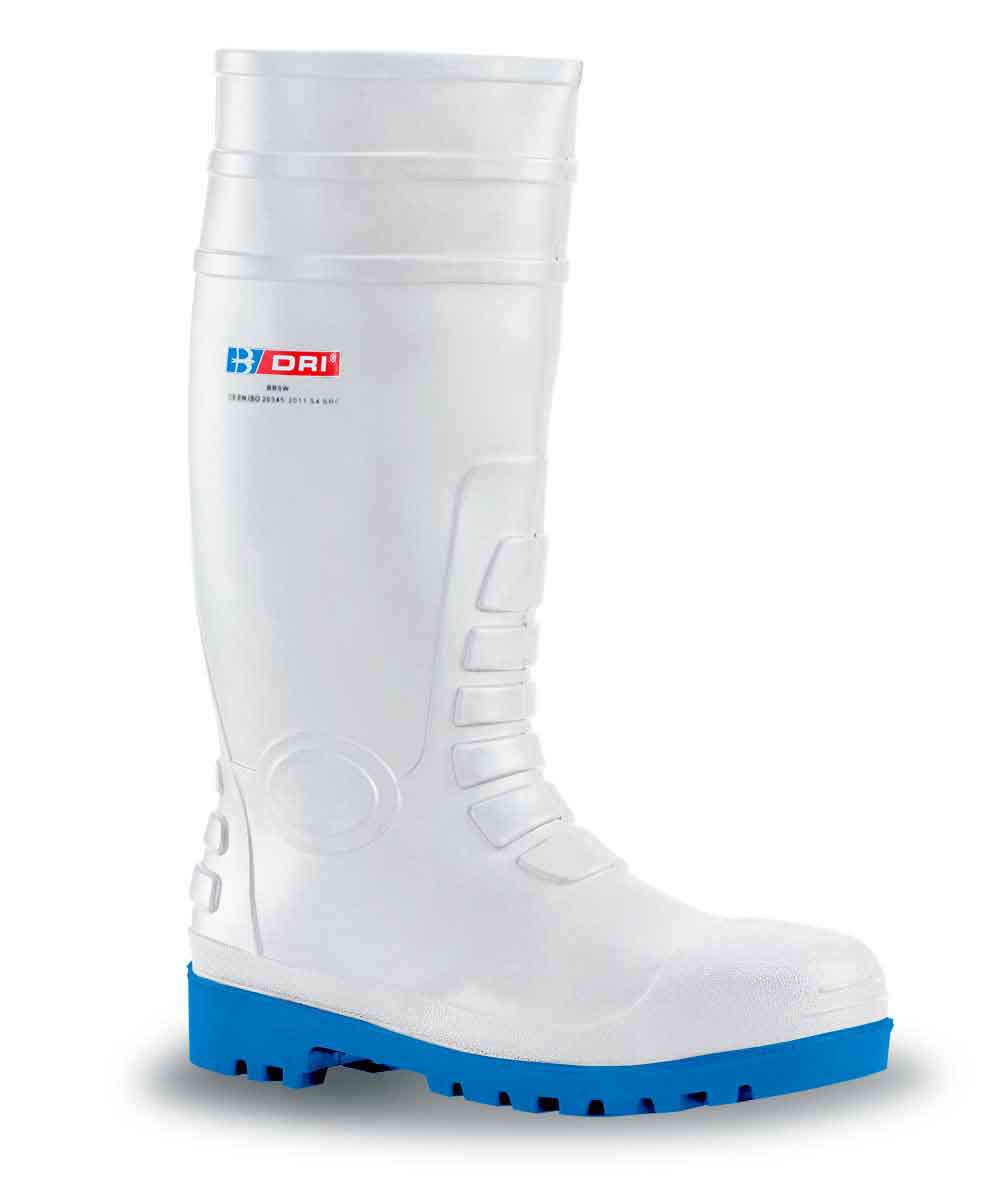 Beeswift BBSW Budget Safety Wellingtons White