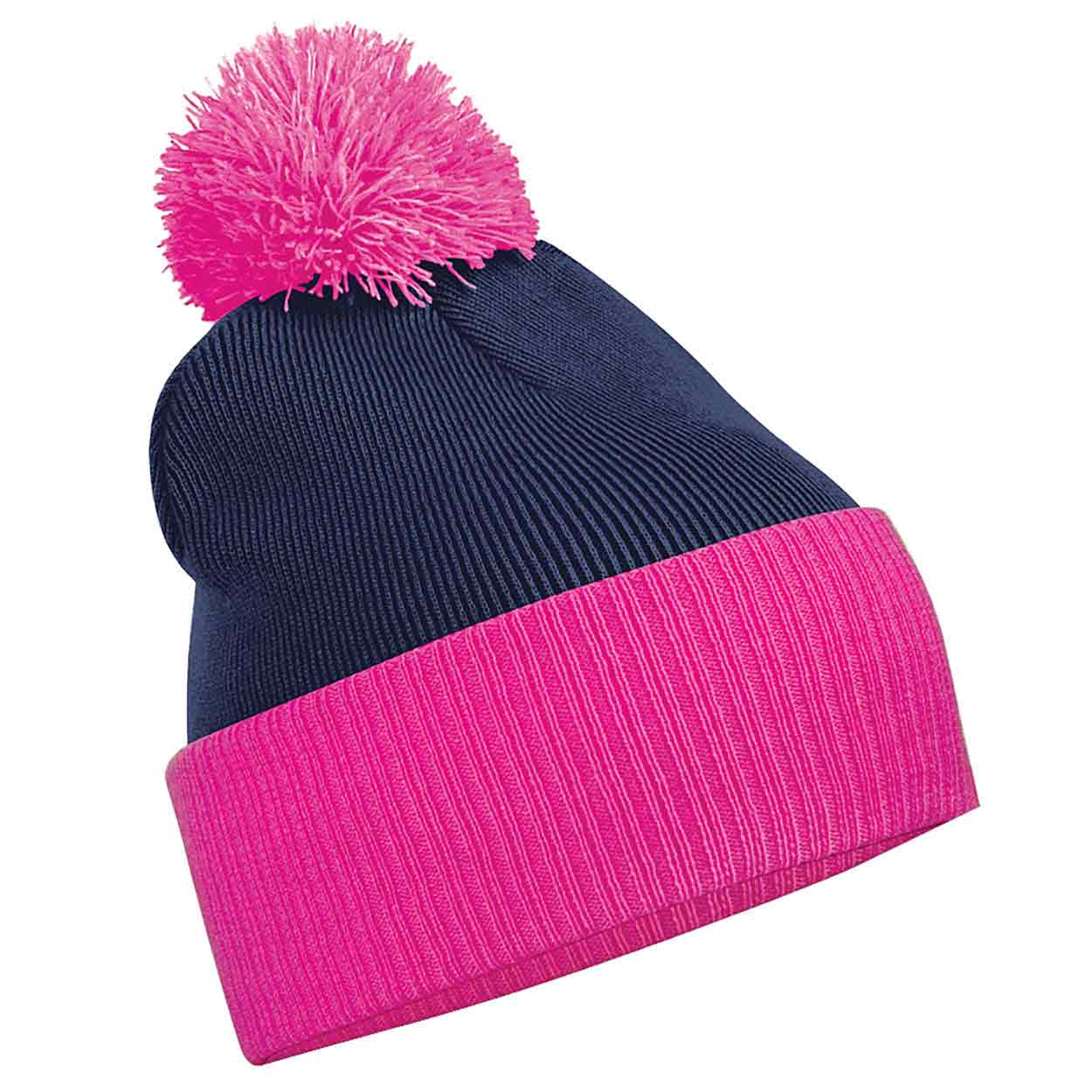 Beechfield BB451 Snowstar Duo Two-Tone Beanie