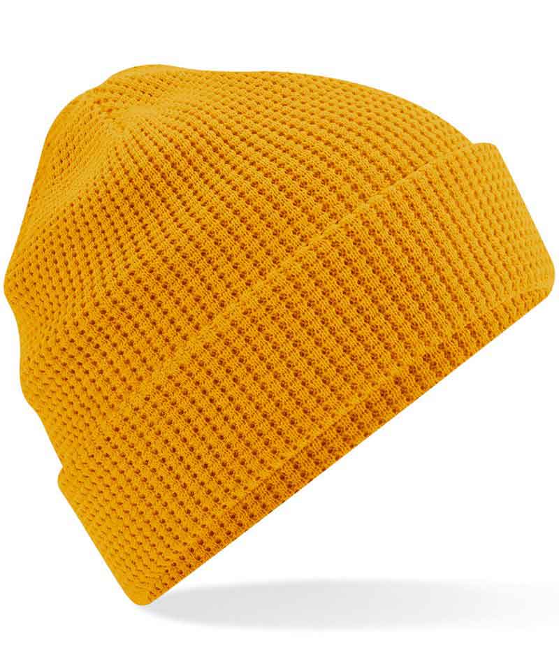 Beechfield BC52N Organic cotton waffle beanie