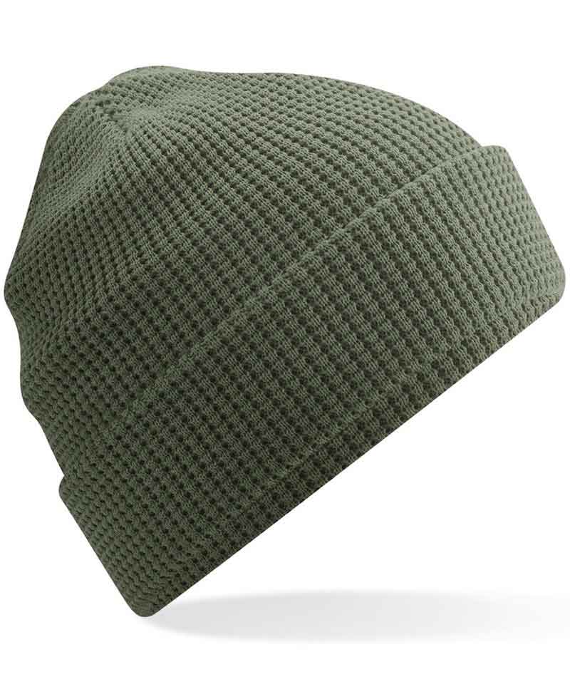 Beechfield BC52N Organic cotton waffle beanie