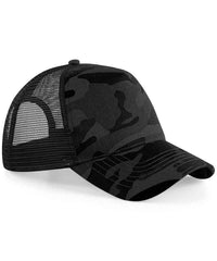 Beechfield BB694 Camo Snapback Trucker Cap