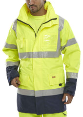Beeswift BD109 Saturn Yellow Hi-Vis Jacket