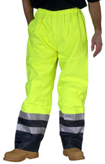 Beeswift BET Belfry Breathable Two Tone Hi-Viz Overtrouser