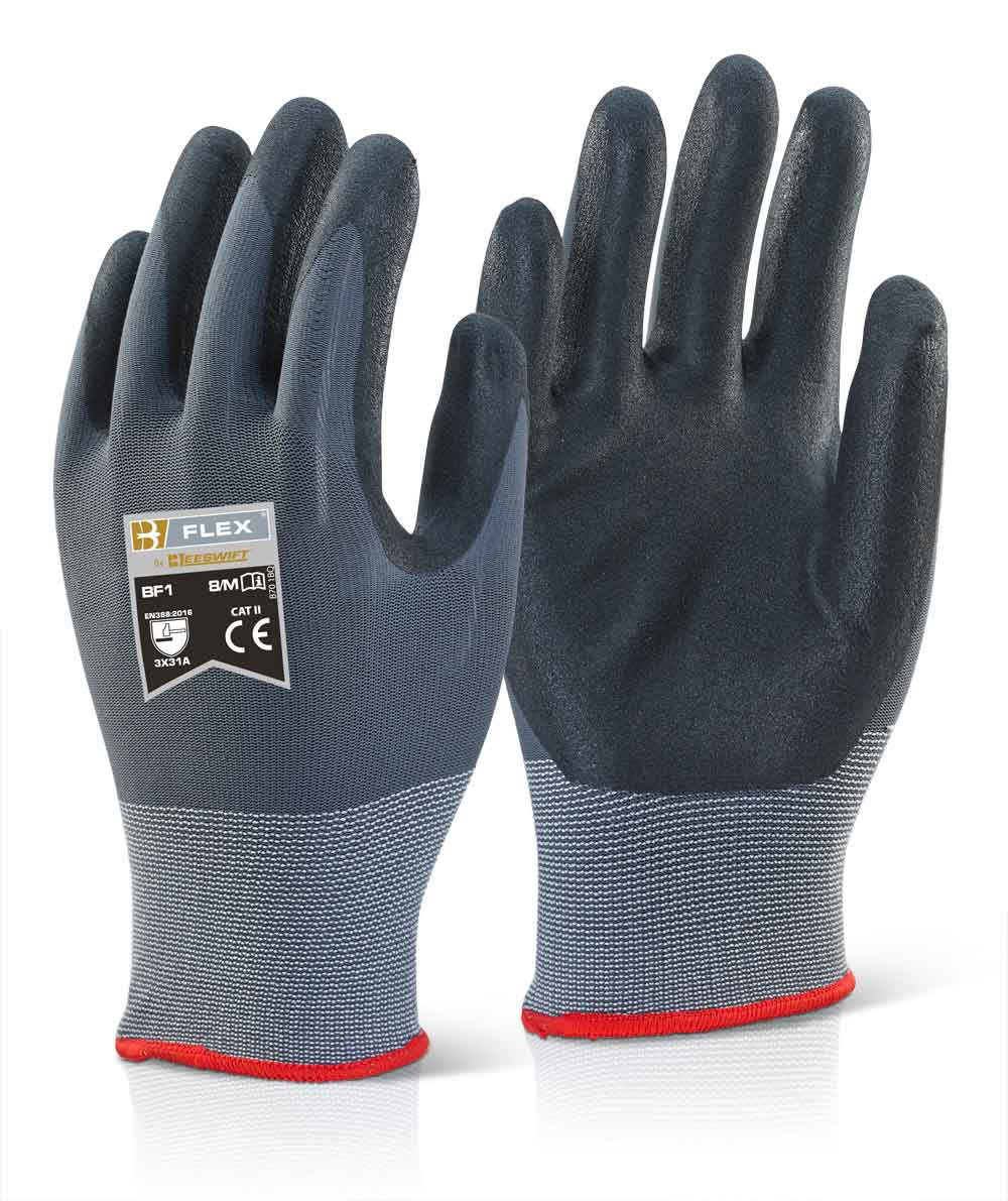 Beeswift BF1 Nitrile PU Mix Coated Glove