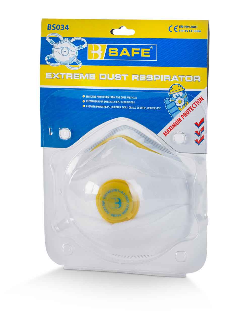 Beeswift BS034 Beeswift Pre Pack P3V Mask
