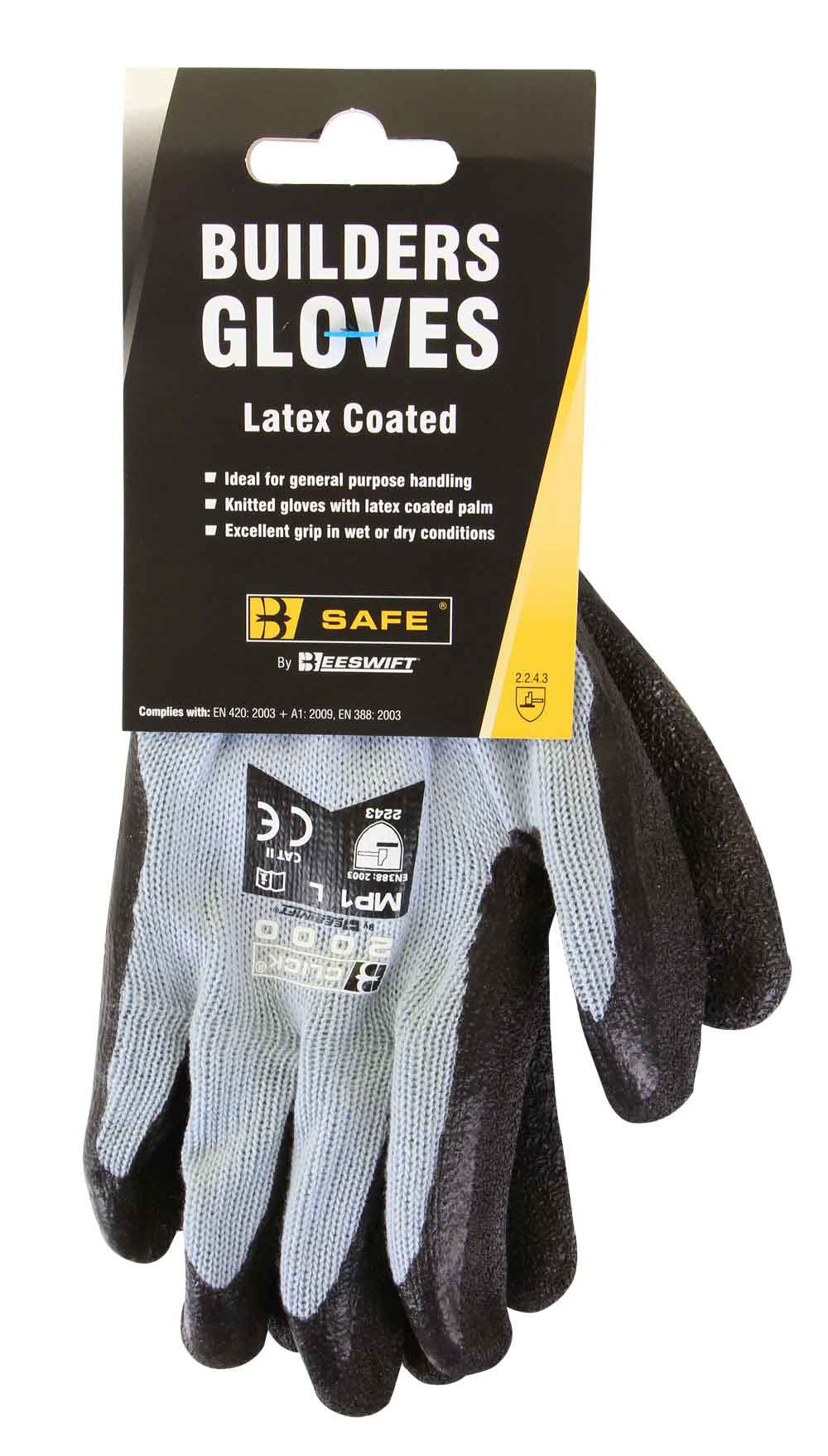 Beeswift BS042 Builders Latex Glove