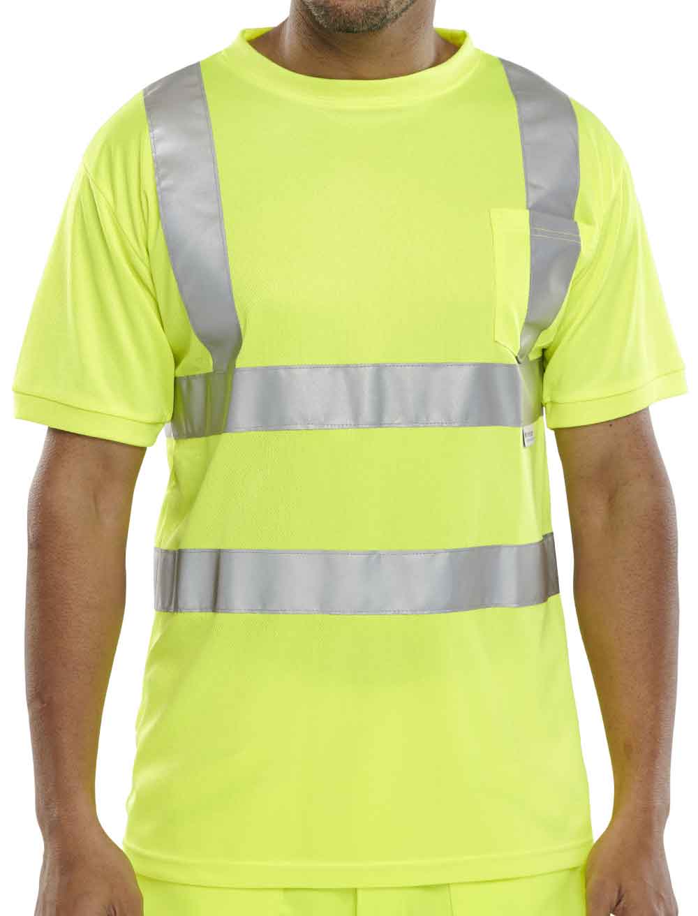 Beeswift BSCNTSEN Hi-Viz T-Shirt