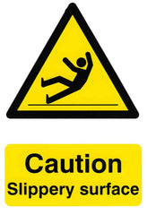 Beeswift BSS1108 Sign Caution Slippery Surface