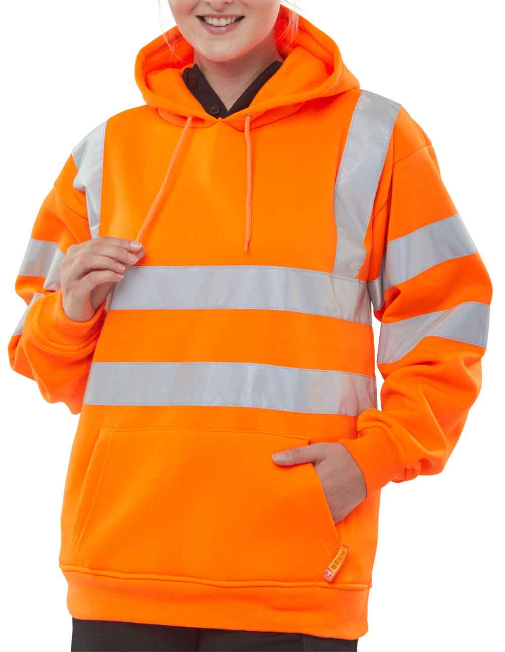 Beeswift BSSSH25 Hoody Pull On Sweatshirt H/V