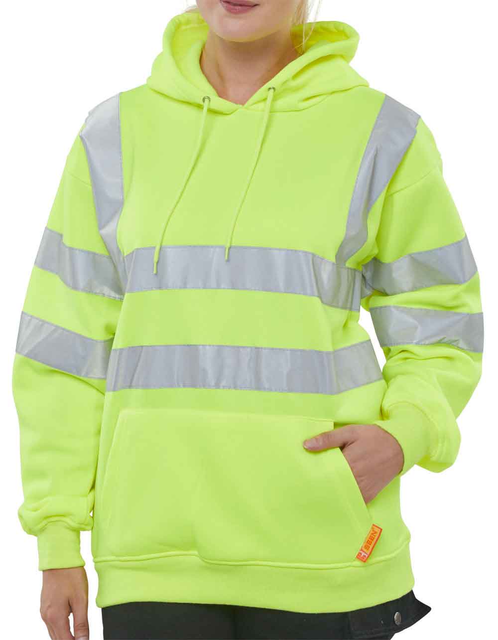 Beeswift BSSSH25 Hoody Pull On Sweatshirt H/V