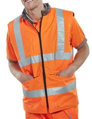 Beeswift BWENG Hi-Visibility Bodywarmer
