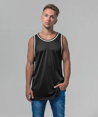 Build Your Brand BY009 Mesh tank top