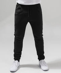 Build Your Brand BY013 Heavy deep-crotch sweatpants