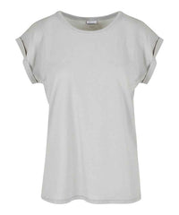 Build Your Brand BY021 Women's extended shoulder tee