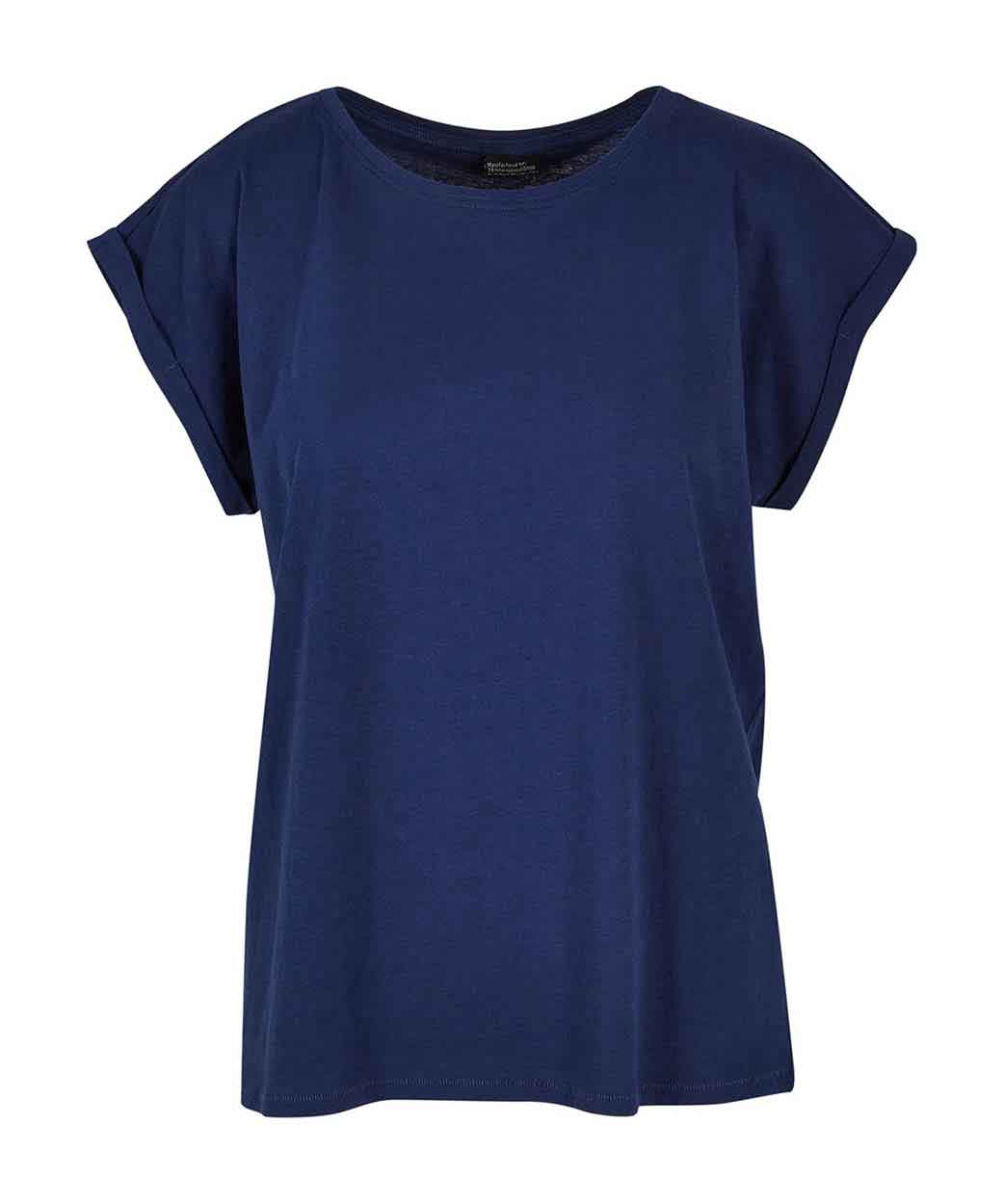 Build Your Brand BY021 Women's extended shoulder tee