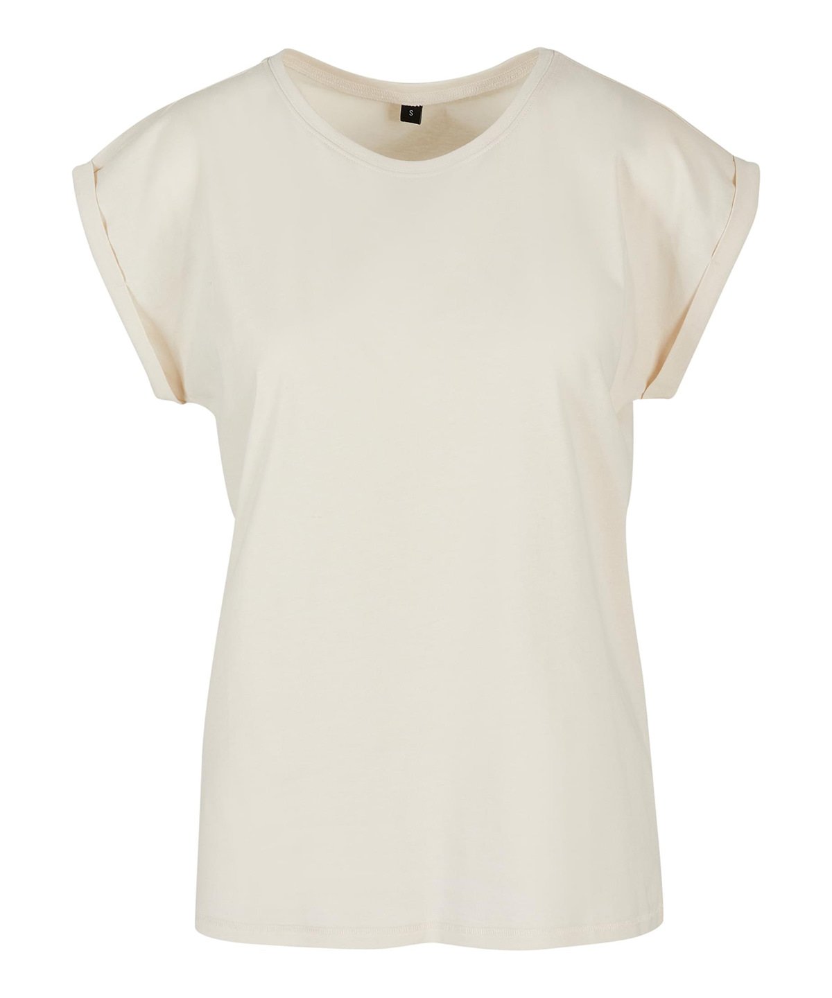 Build Your Brand BY021 Women's extended shoulder tee
