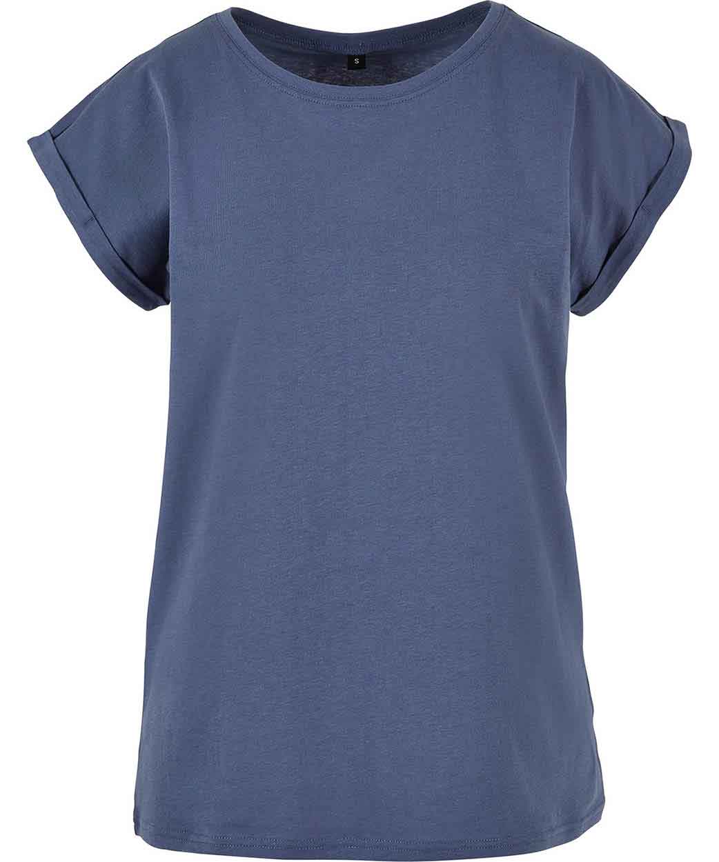 Build Your Brand BY021 Women's extended shoulder tee