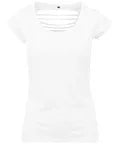 Build Your Brand BY035 Women's back cut tee