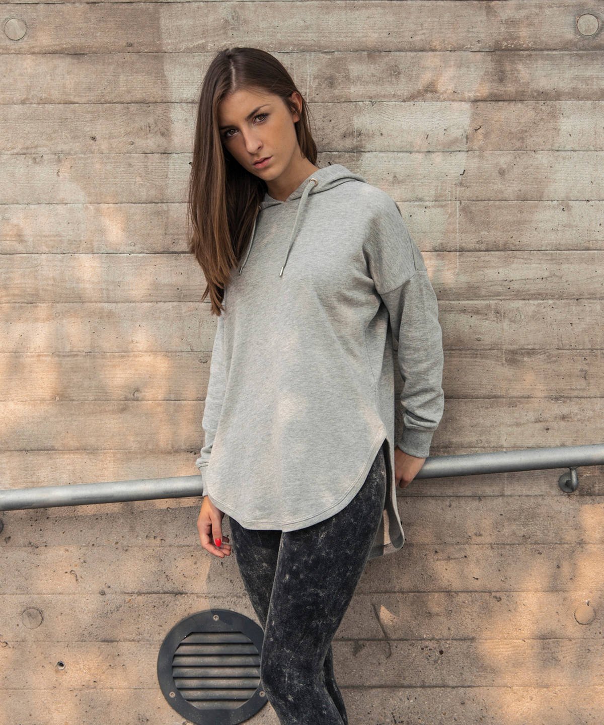 Build Your Brand BY037 Women's oversized hoodie