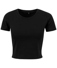 Build Your Brand BY042 Women's cropped tee