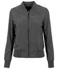 Build Your Brand BY044 Women's nylon bomber jacket