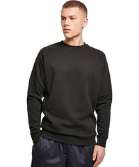 Build Your Brand BY094 Raglan sweat crew neck
