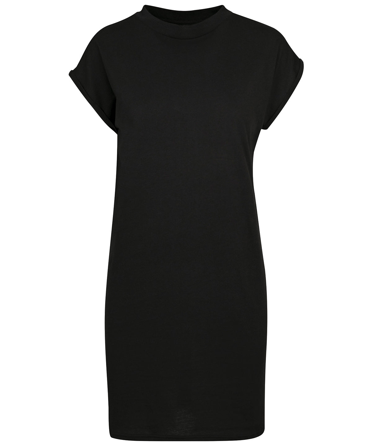 Build Your Brand BY101 Women's turtle extended shoulder dress