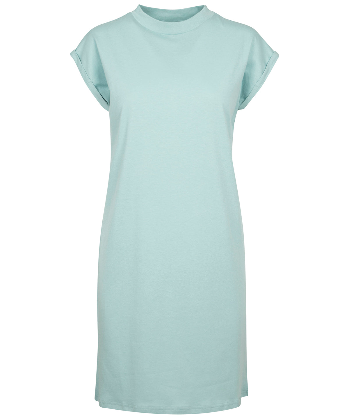 Build Your Brand BY101 Women's turtle extended shoulder dress
