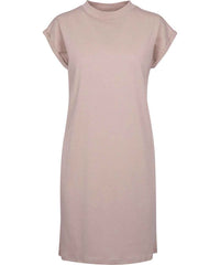 Build Your Brand BY101 Women's turtle extended shoulder dress
