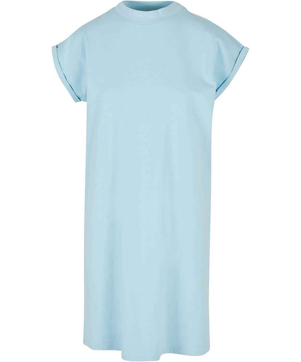 Build Your Brand BY101 Women's turtle extended shoulder dress